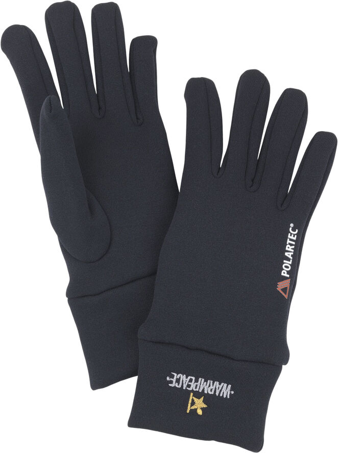 Warmpeace Warmpeace Gloves Powerstretch, Sort Sort