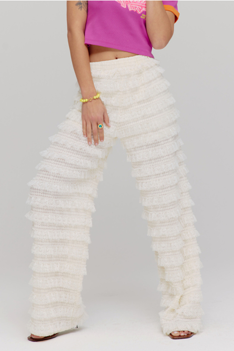 Harper & Yve beige dames broek