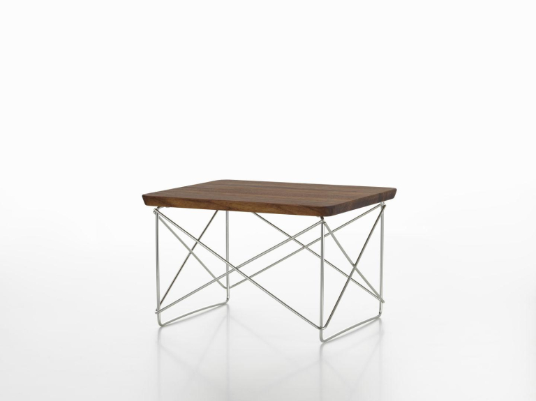 Vitra Occasional LTR salontafel chrome onderstel HPL Black