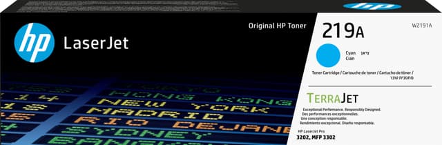 HP 219A tonerpatron (cyan)