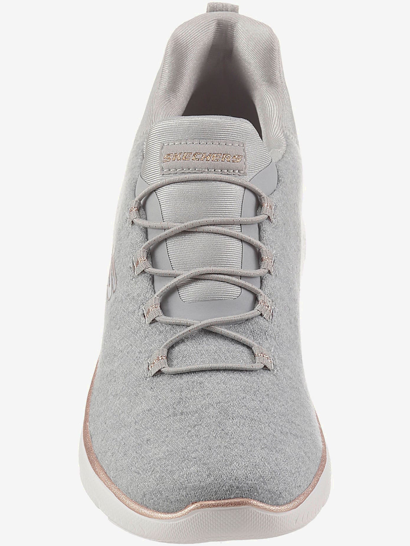 Sneakers slip on élastique confortable à enfiler