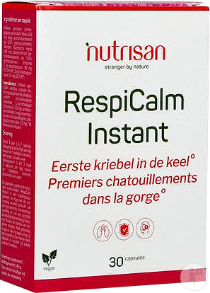 Nutrisan RespiCalm Instant 30 Capsules