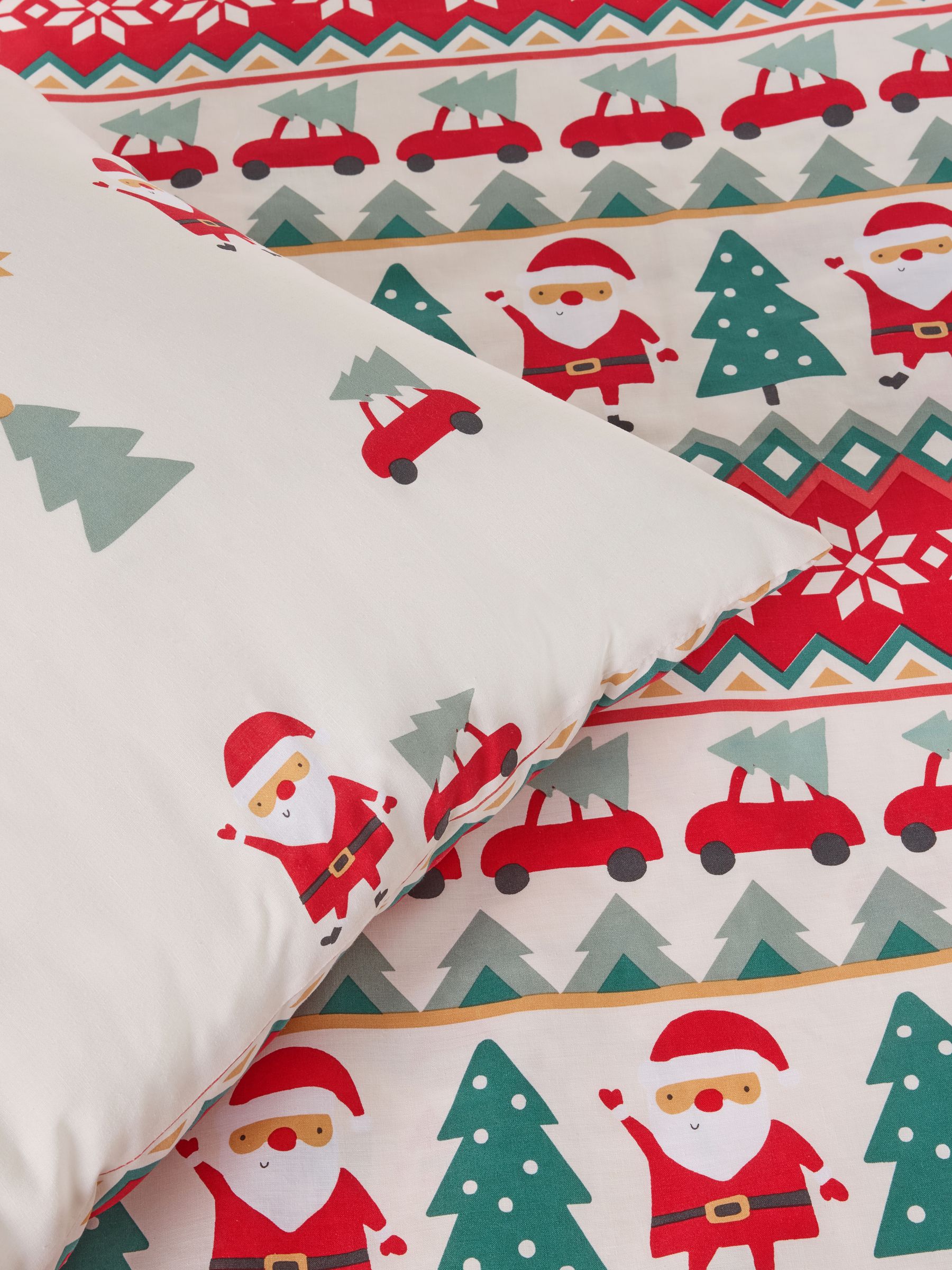 Christmas Duvet Cover and Pillowcase Set 2 Pack
