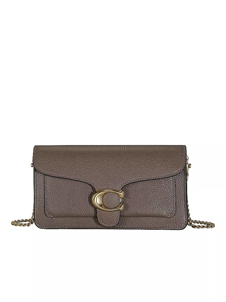 COACH Ledertasche - Mini Bag TABBY grau