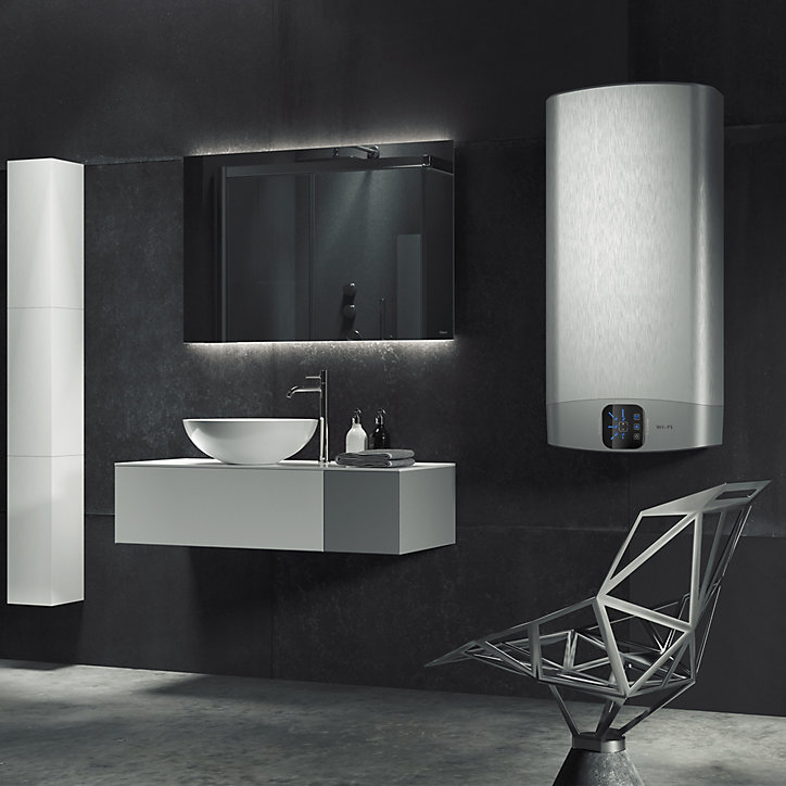Chauffe-eau électrique connecté plat Ariston Velis Evo Dry 80L