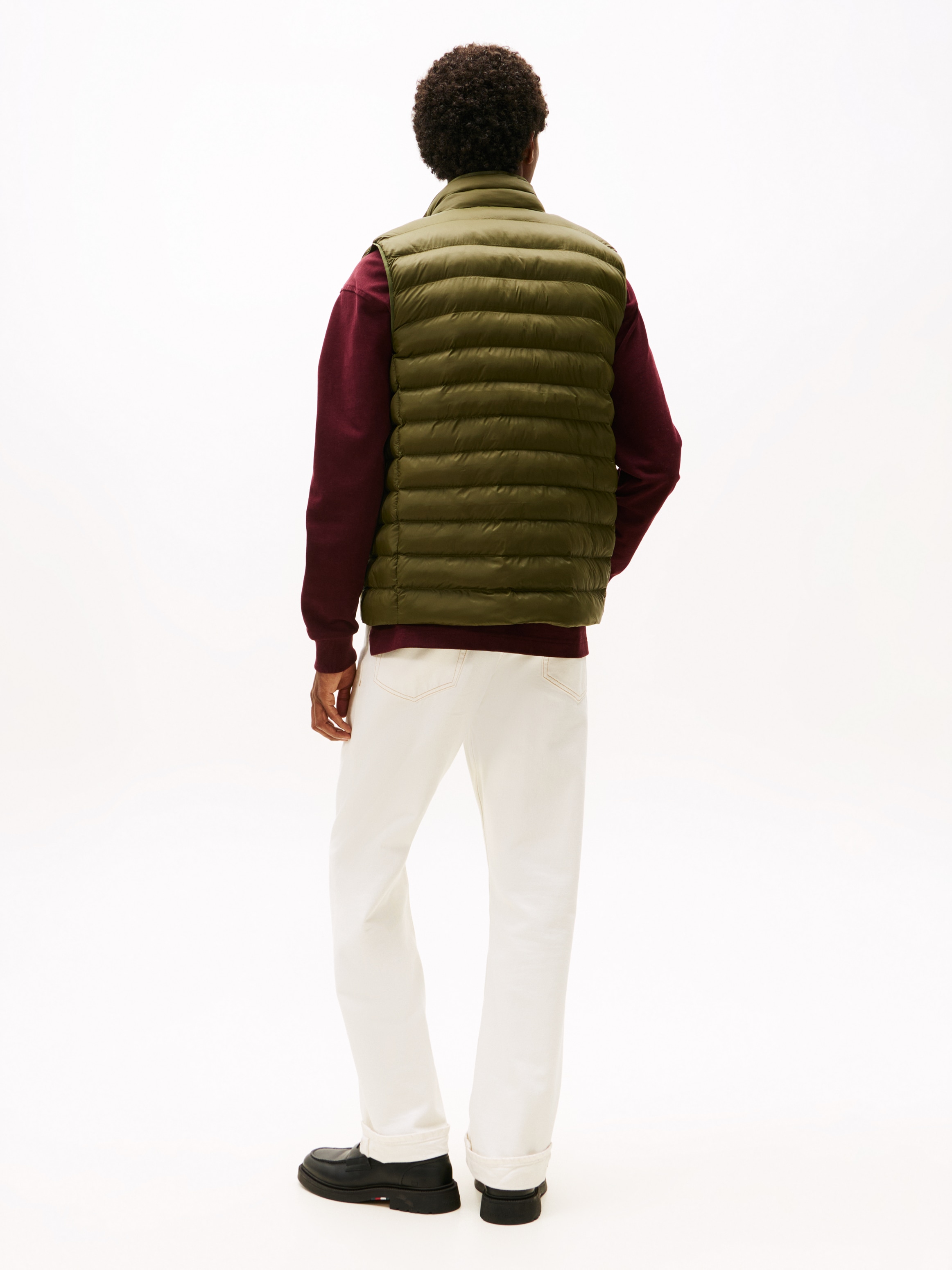 Tommy Hilfiger Steppweste »PACKABLE RECYCLED VEST« mit Logostickerei