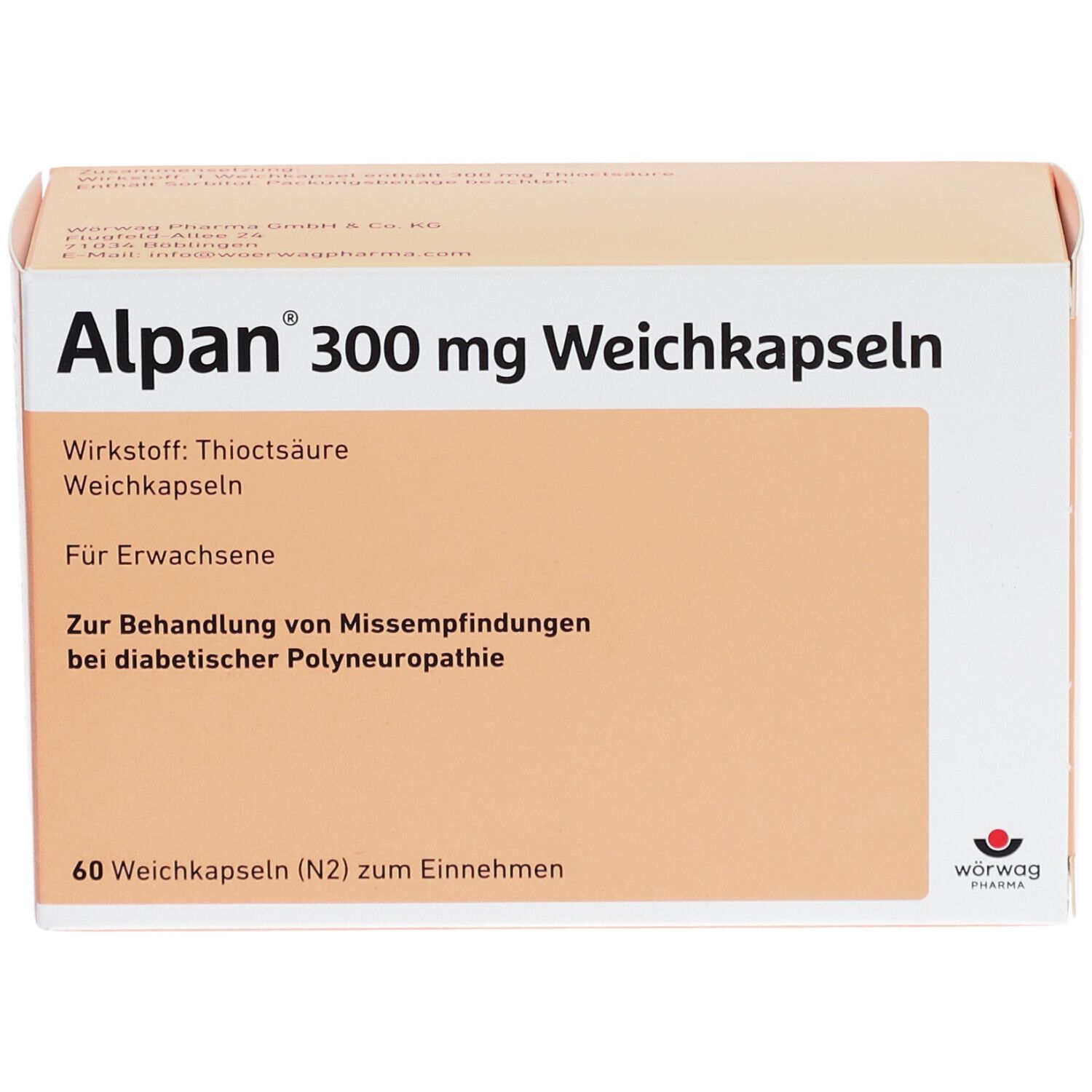 Alpan 300 mg Weichkapseln
