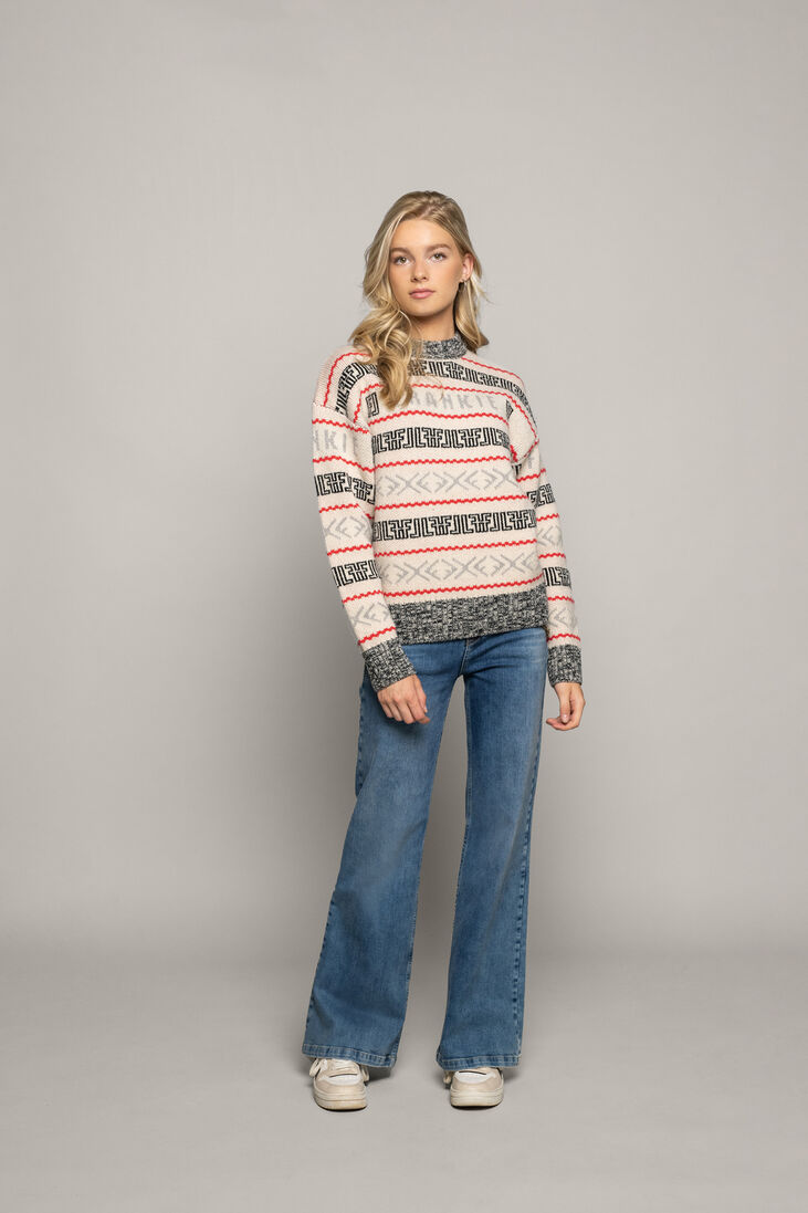 FRANKIE & LIBERTY multi frankie & liberty trui kendall knit
