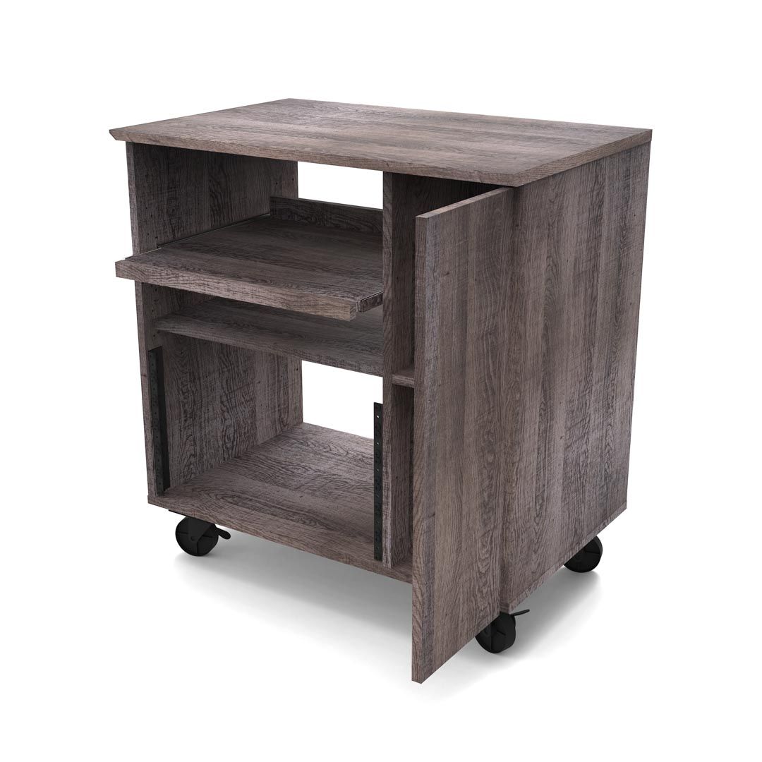 Glorious Modular Side Rack Walnut voor Sound Desk en Workbench