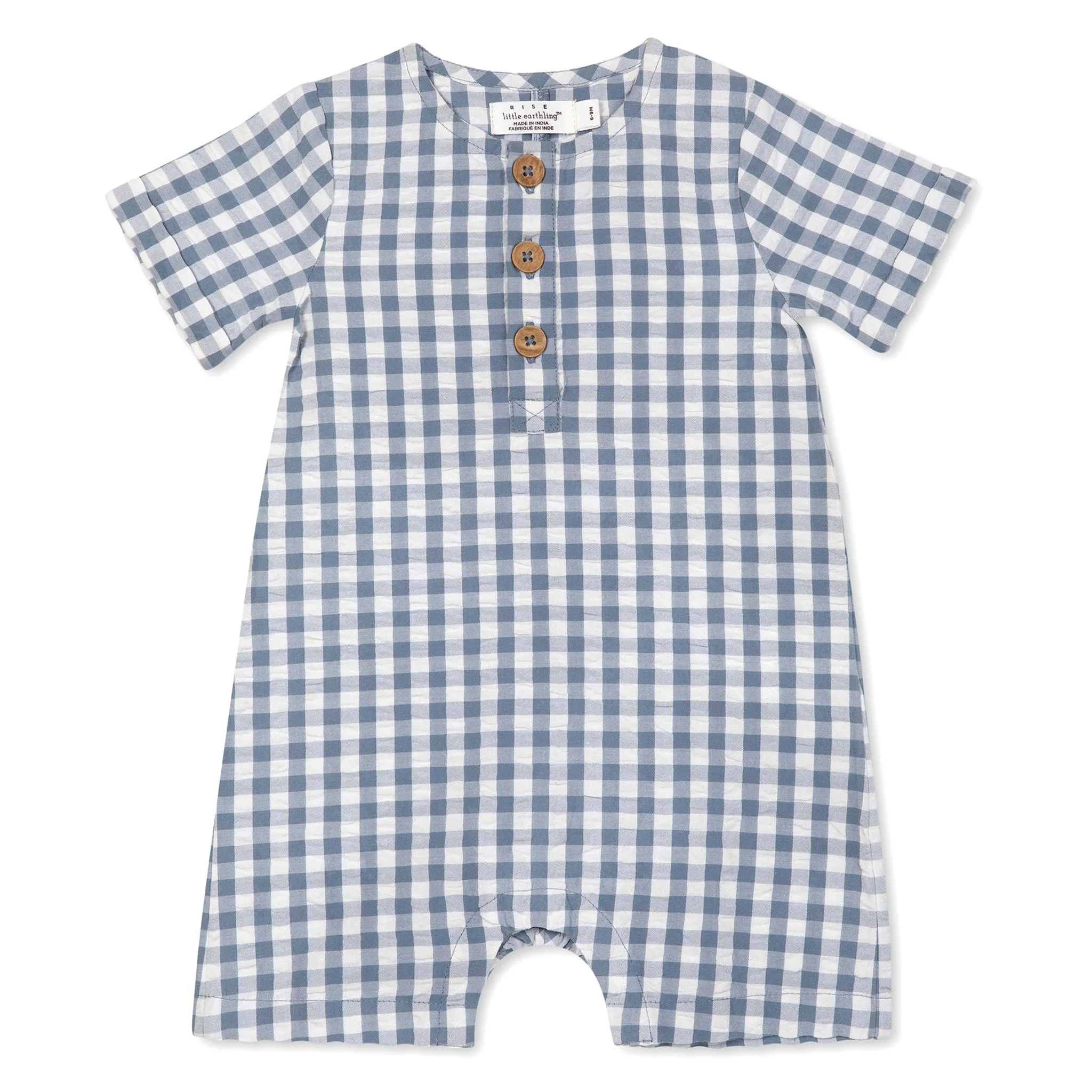 Rise Little Earthling Combi Gingham 0-24mois
