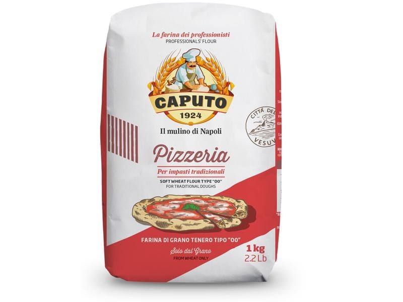 Caputo Mehl Pizzeria «Tipo 00» 1 kg Weichweizenmehl für einen fluffigen Pizzateig