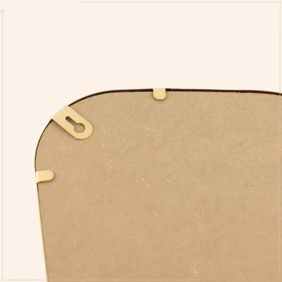 MISOU Spiegel Organische Vorm Goud 25x34cm