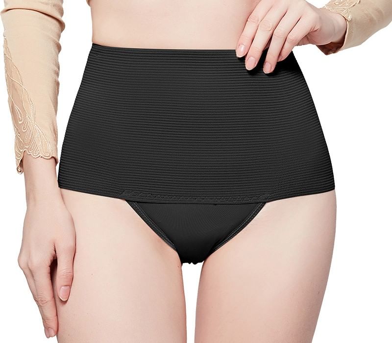Merkalf - Hoge taille, gepaneelde corrigerende panty