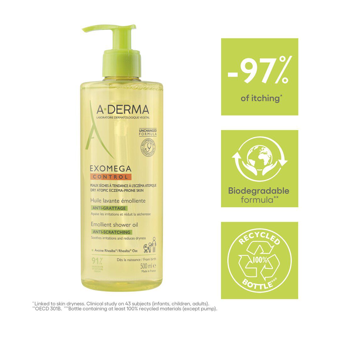 Exomega Control - Óleo de Duche - 500ml