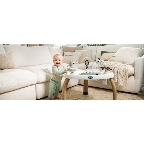Tiny Love Stationary Activity Center Black & White Decor