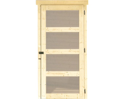 Karibu Elmar 3 tuinhuis, 428 x 351,5 cm, naturel