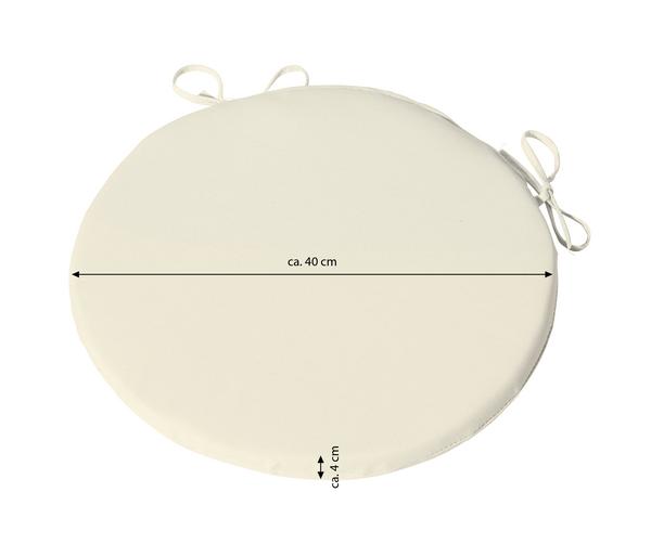 Dehner Sitzkissen Veneto, Ø40/H4 cm