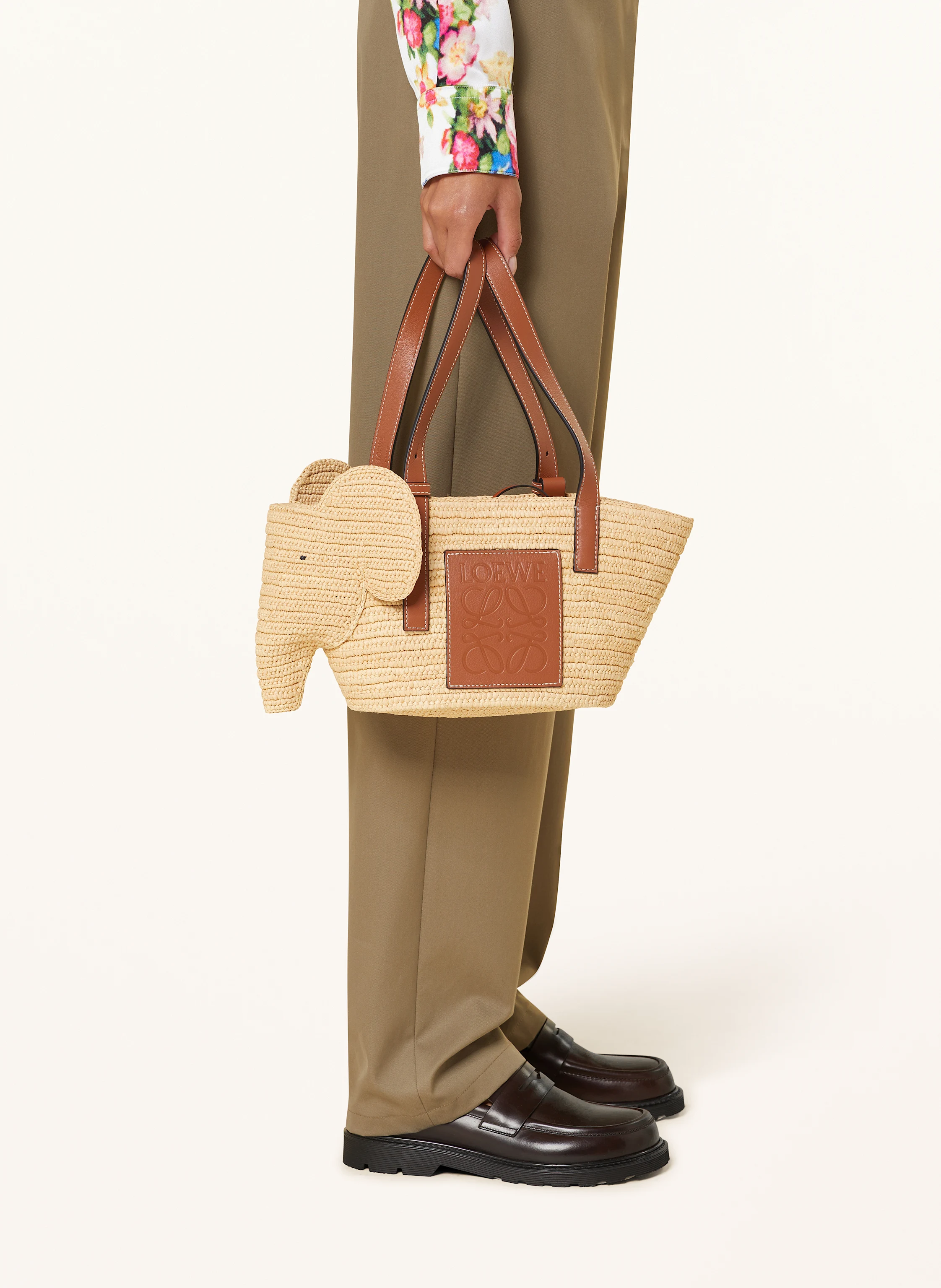 LOEWE Shopper ELEPHANT BASKET