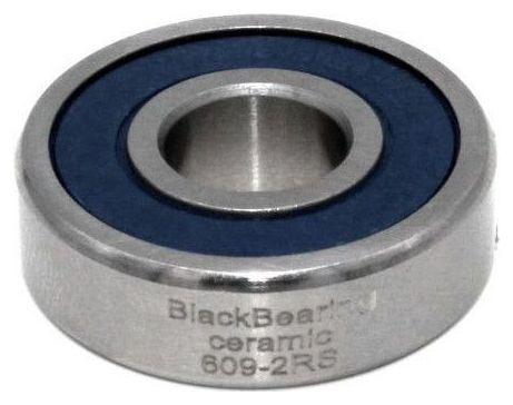 Roulement céramique - Blackbearing - 609 2rs / - 9 x 24 x 7 mm