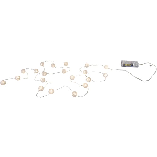 20er LED-Lichterkette - Kugeln - 220 cm