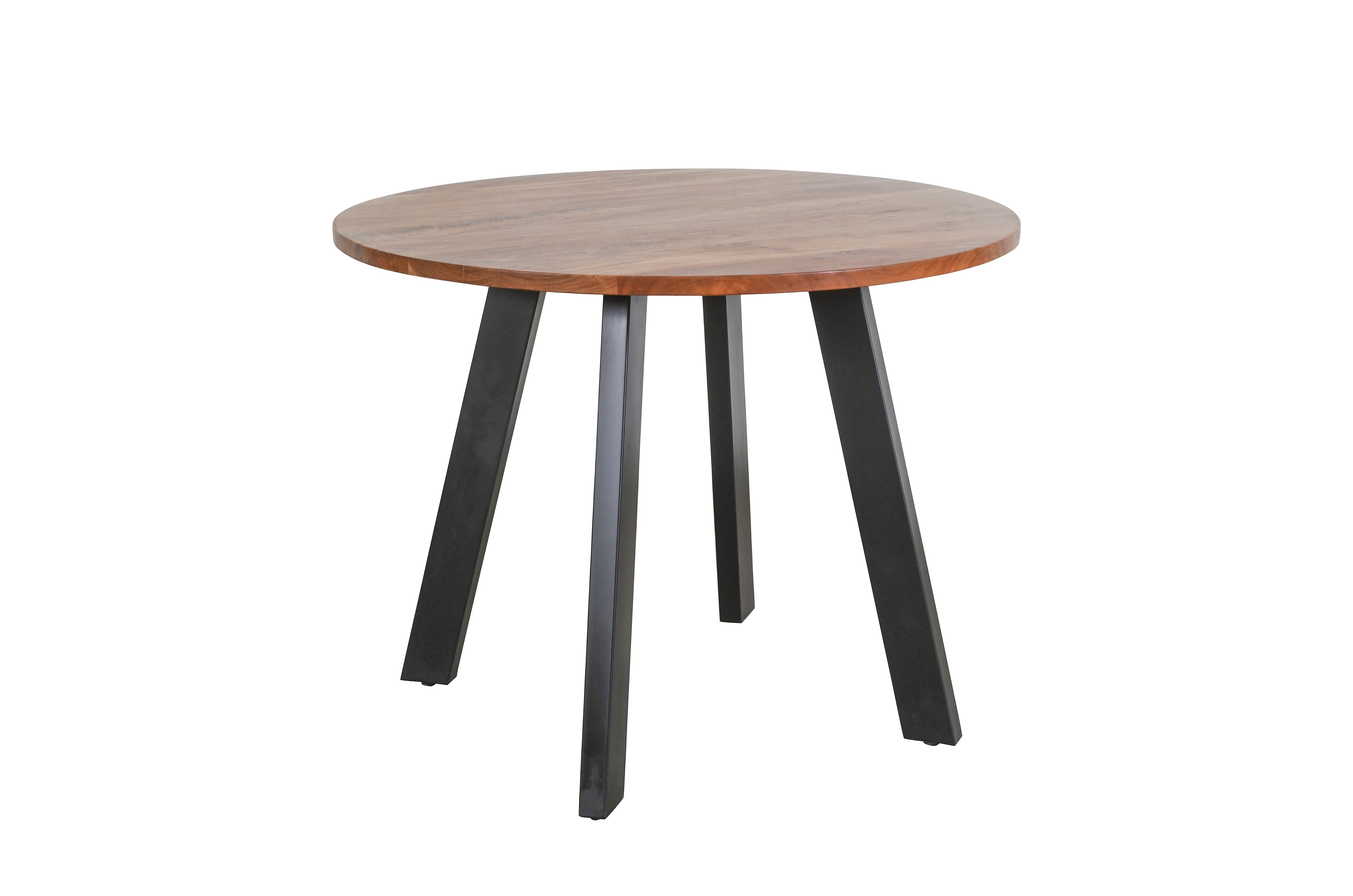 byLIVING Esstisch TARA, Breite 100 cm, Akazie natur/schwarz