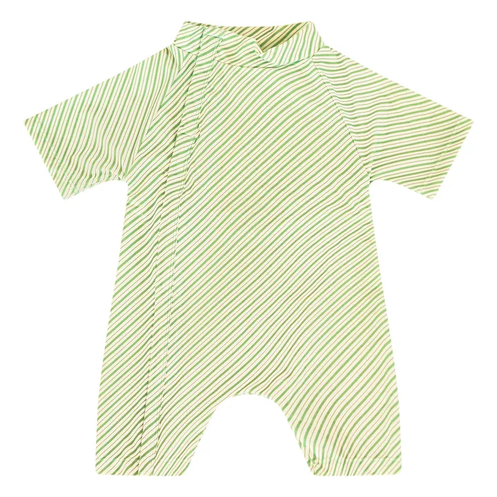 Ina Swim Combinaison Anti-UV Zimmi Rayée | Vert