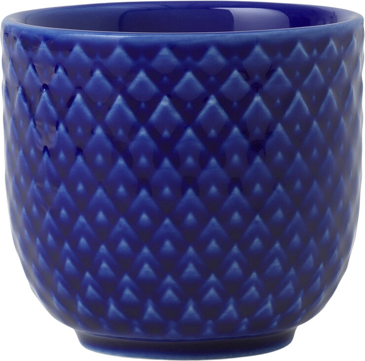 Lyngby Porcelæn Rhombe Color Æggebærger Ø5 cm blå Blå