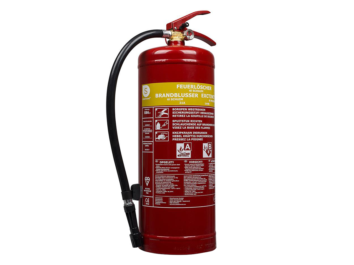 Smartwares SB6 brandblusser - Red