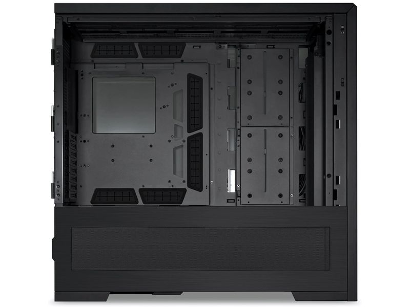 Lian Li PC-Gehäuse V3000 Plus Schwarz Riesiger Big-Tower aus Stahl und Aluminium mit RGB-Beleuchtung
