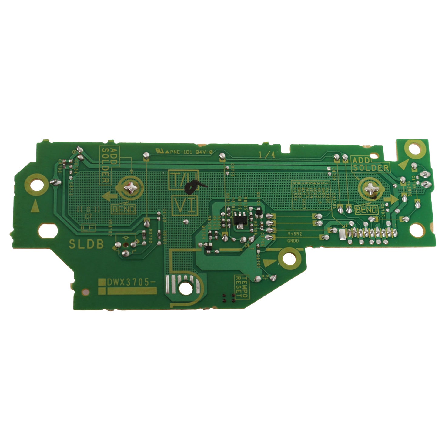 Pioneer spareparts DWX3705 printplaat pitchfader CDJ-2000 NXS2