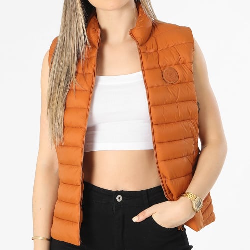 Doudoune Sans Manches Femme Terry 2 Camel