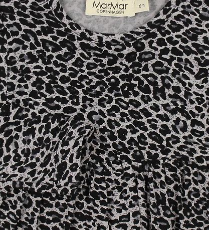 MarMar Bodykleid - Ramona - Grauer Leopard