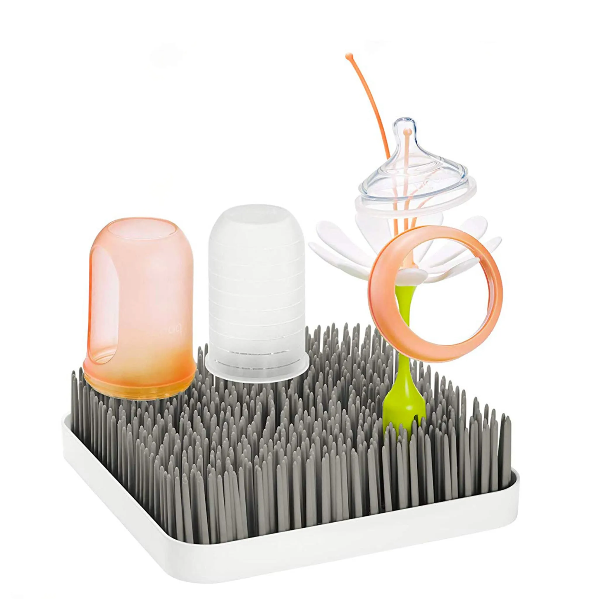 Boon Égouttoir Pour Biberons Gazon Gris