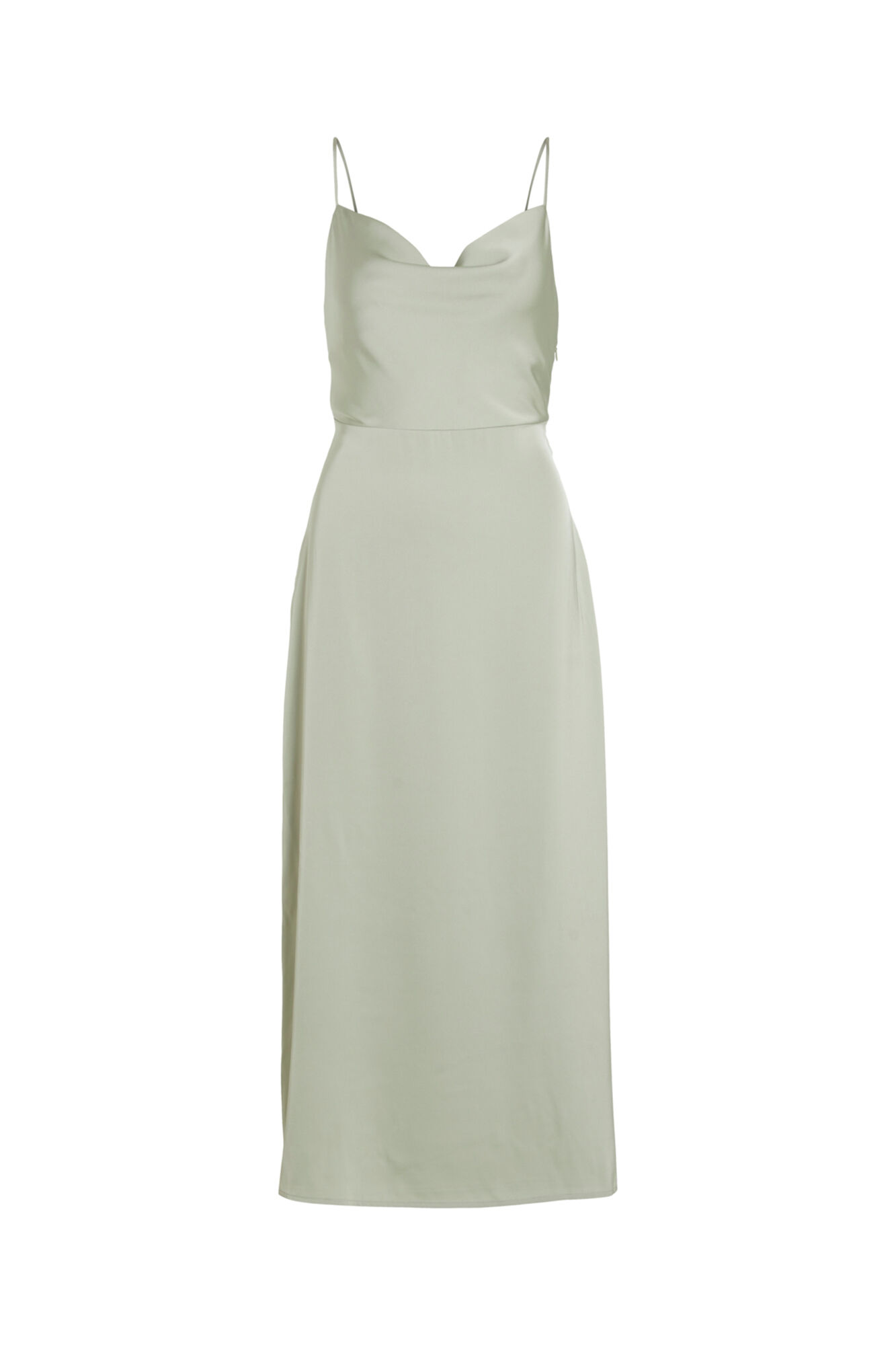 vestido de alças finas