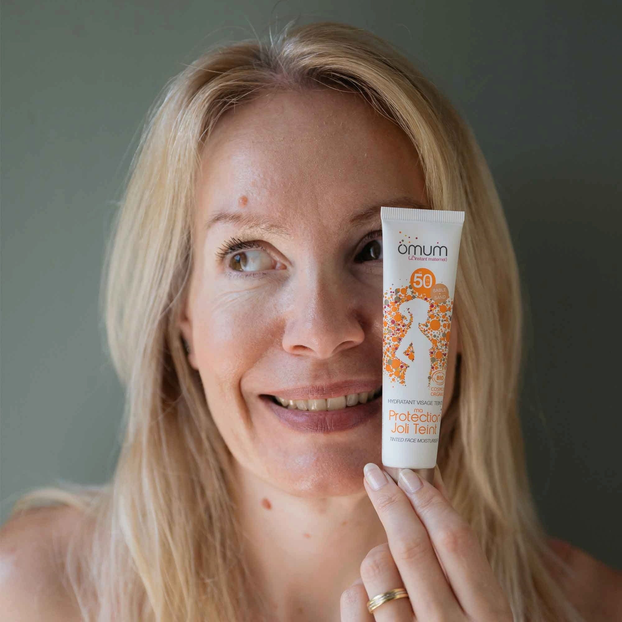 Omum  Ma Protection Joli Teint Tinted Moisturiser SPF 50, Sable (40 ml)