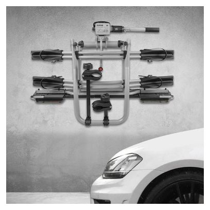 Eufab -  Porte-vélo Eufab : Fixation Murale Noire Pour Porte-vélos