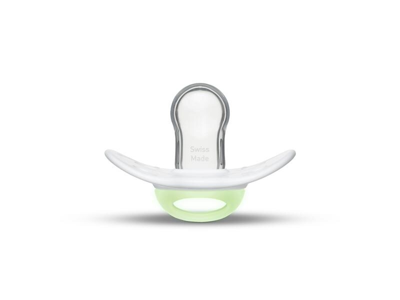 Medela Baby Nuggi Night & Night Igel 0-6 Mt. Baby-Schnuller im Doppelpack