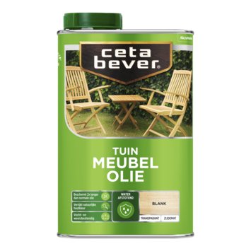 CetaBever Tuinmeubelolie transparant waterproof 1 liter