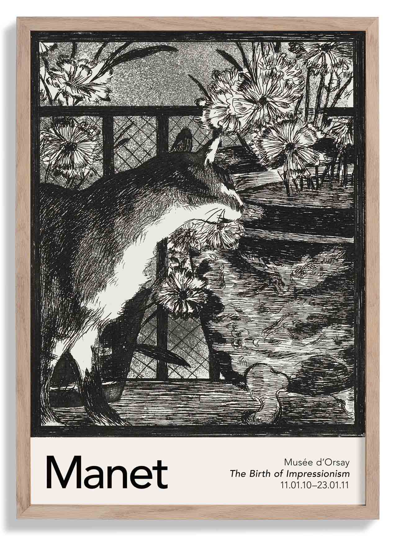 Les Chats von Manet Ausstellung