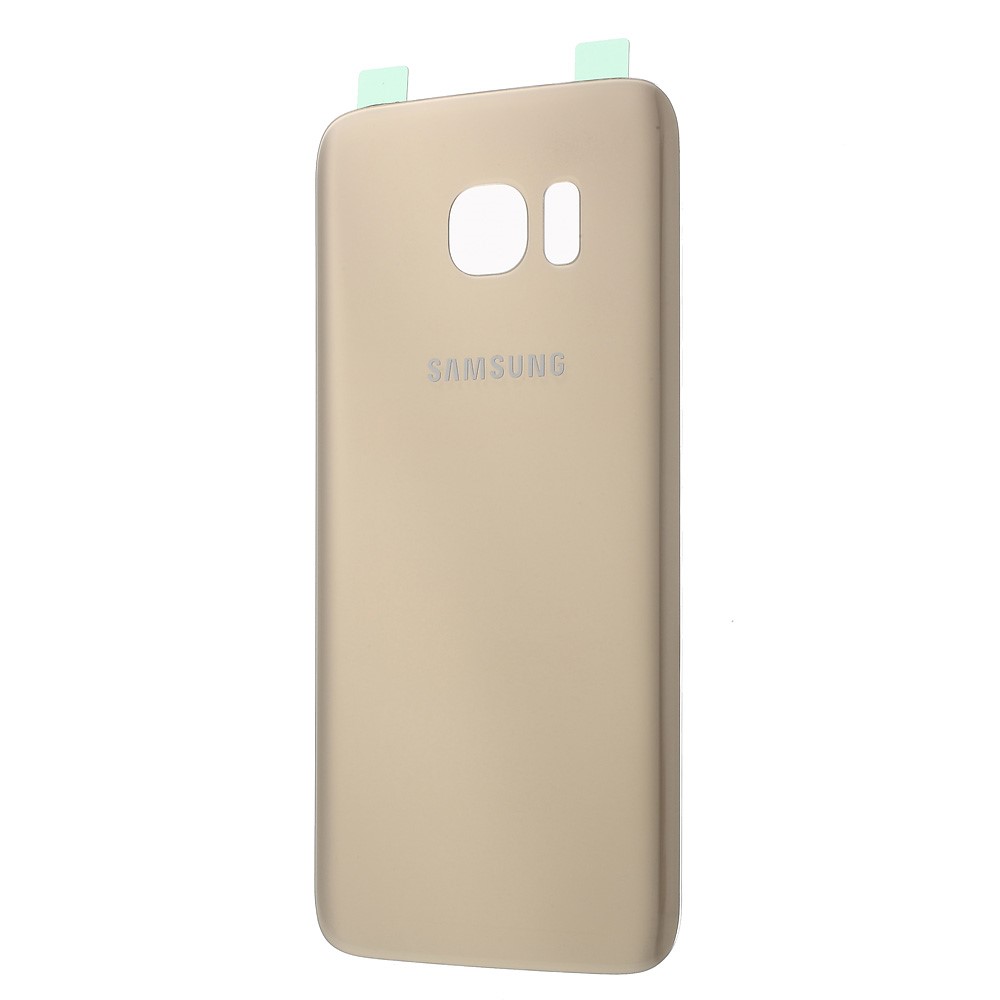 OEM Samsung Galaxy S7 Edge Backcover Ersatz Rückseite mit Kleber - Gold