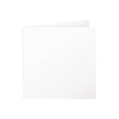 Pollen - 25 Cartes pliées - 160 x 160 mm - 210 g/m² - blanc
