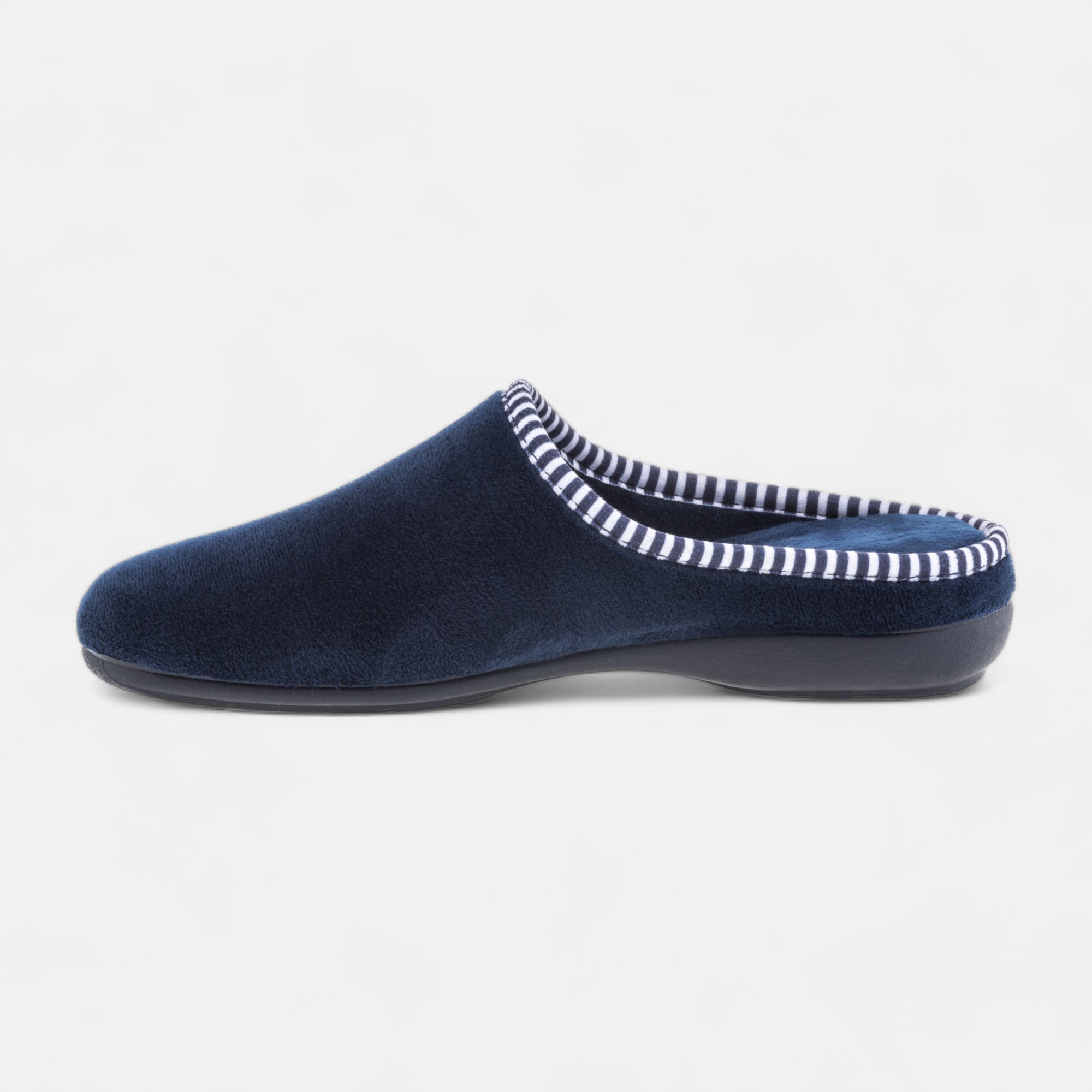 Pantoufles mules Femme bleu marine