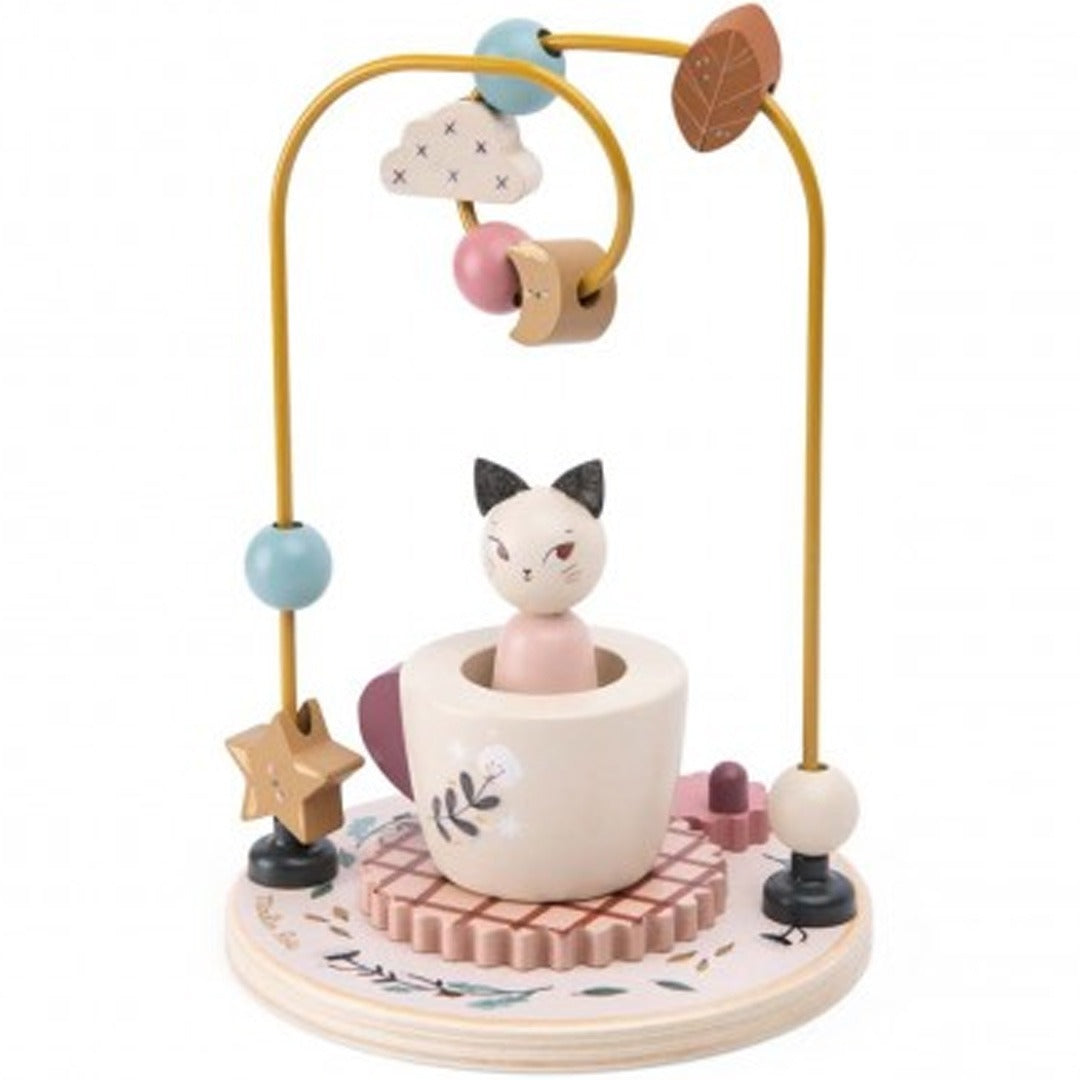 Moulin roty stapeltoren en kralenframe