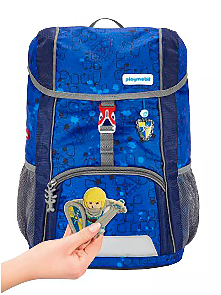 STEP BY STEP Kinder Rucksack KID 3tlg Novelmore Arwyn blau