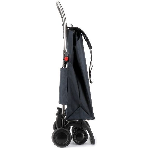 Chariot de course pliable 4 roues Rolser I-Max 43 L, gris foncé