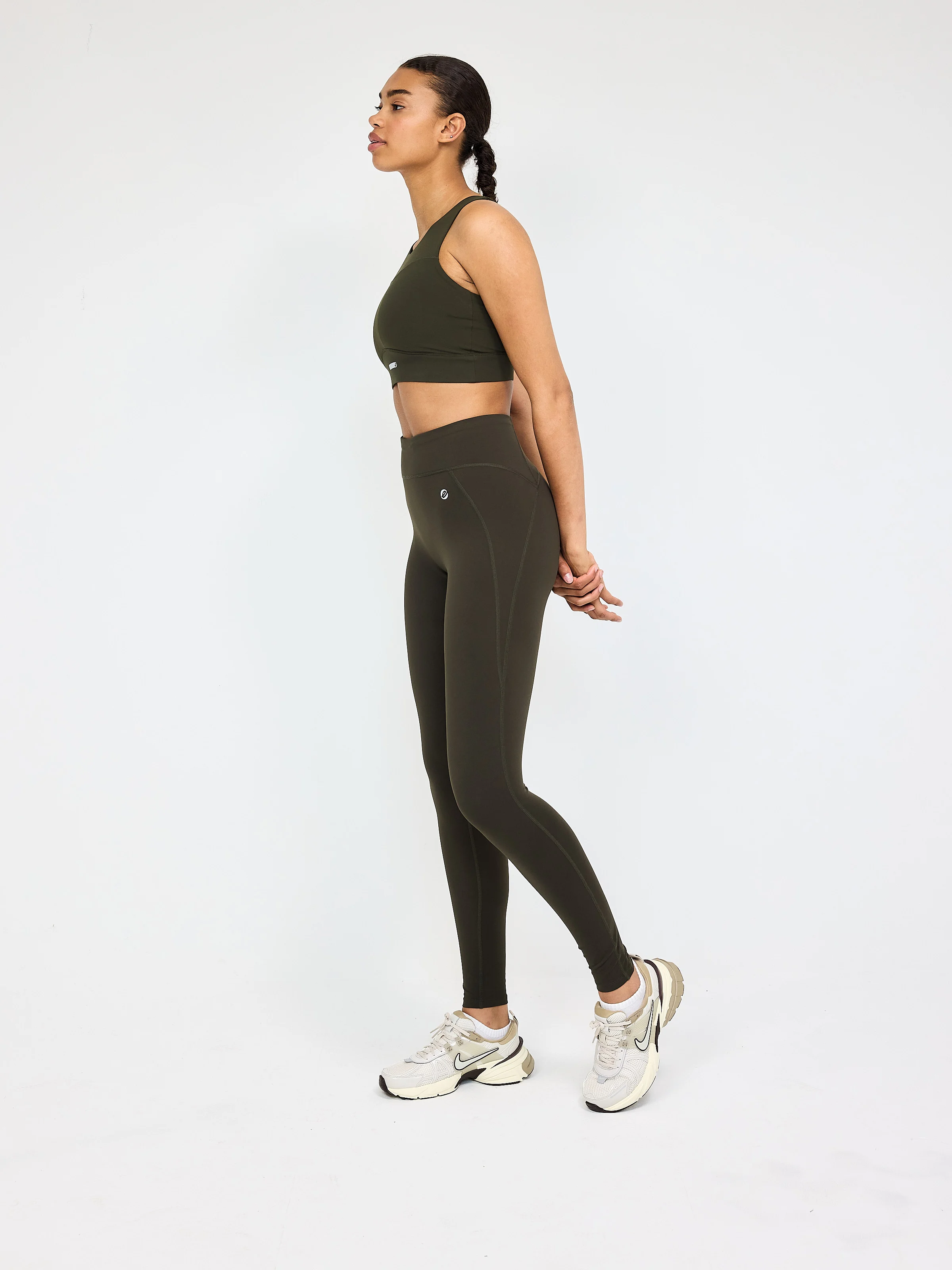 Eyda Naya Ultralight Tights Dark Olive