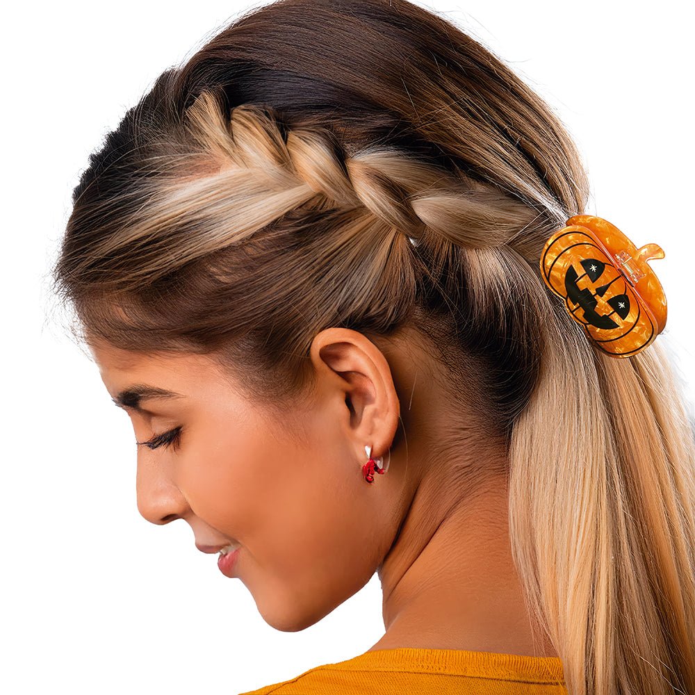 Pompoen Haarclip 6,5cm