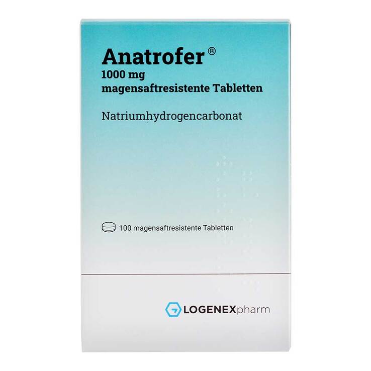 Anatrofer 1000 mg magensaftresistente Tabletten, 100 St