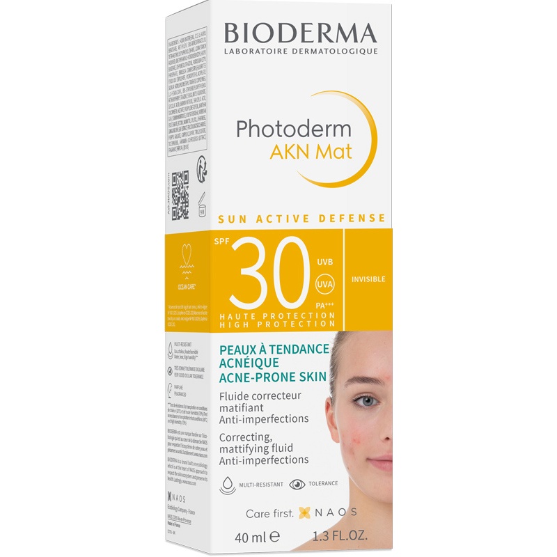 Bioderma Photoderm AKN Mat SPF 30 - 40 ml