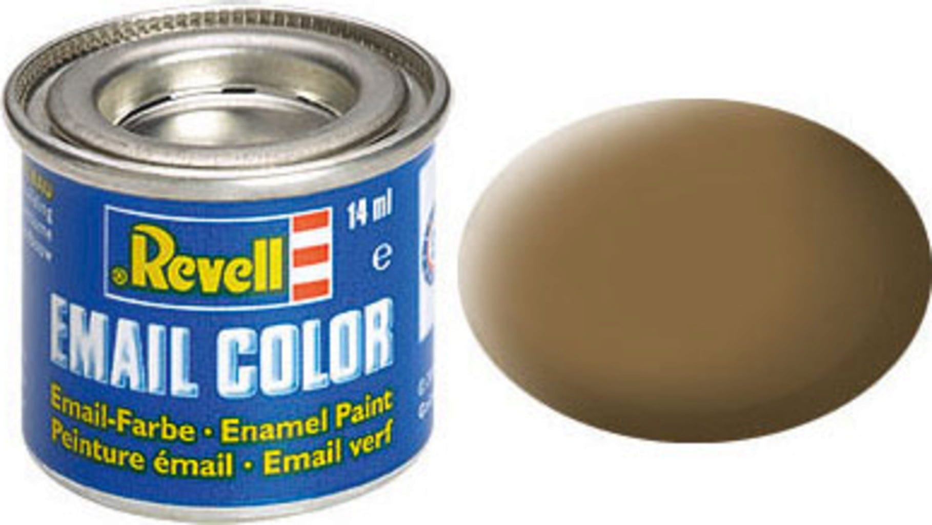 Revell  Email Color dark-earth, matt RAF, 14 ml    Die beliebten Farben von Revell in 89 verschiedenen Farbtönen